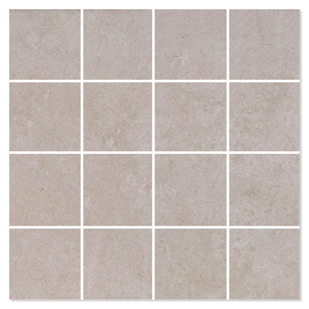 Mosaik Klinker Viceno Beige Mat 30x30 (7x7) cm